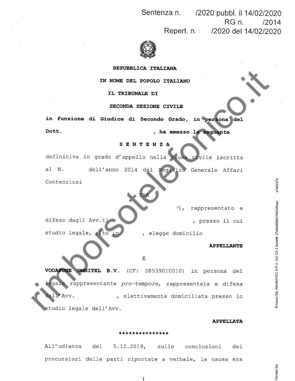 Vodafone-condannata-anche-in-Appello