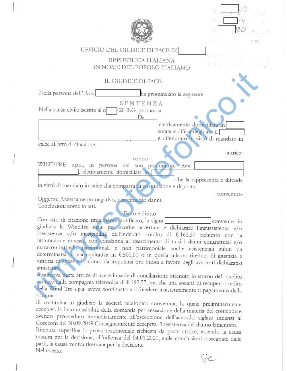 Windtre attività “a dir poco spregiudicata”