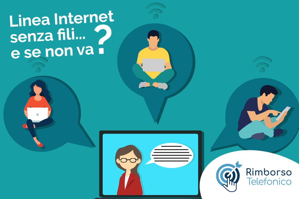 rimborso per linea Internet senza fili