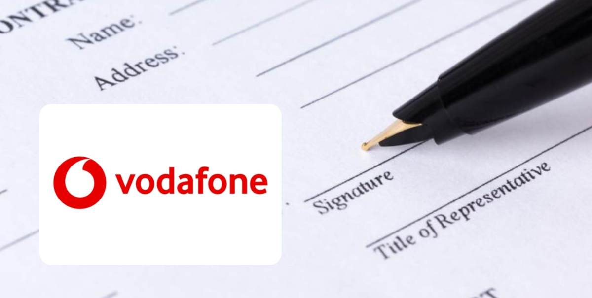 Modulo rimborso Vodafone