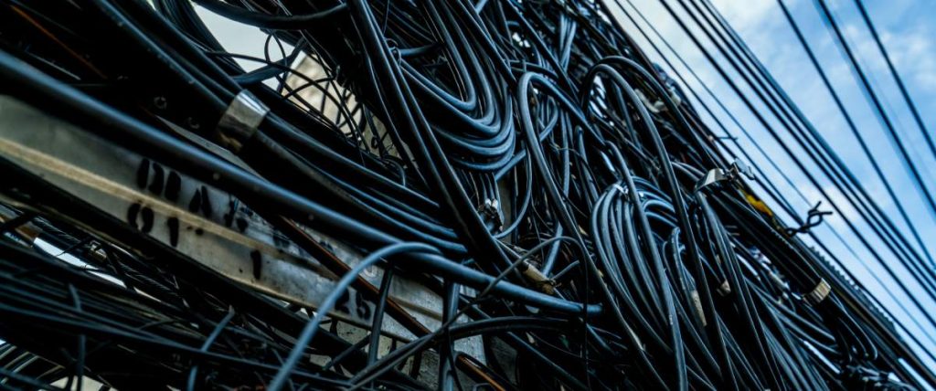 spostamento cavi telecom